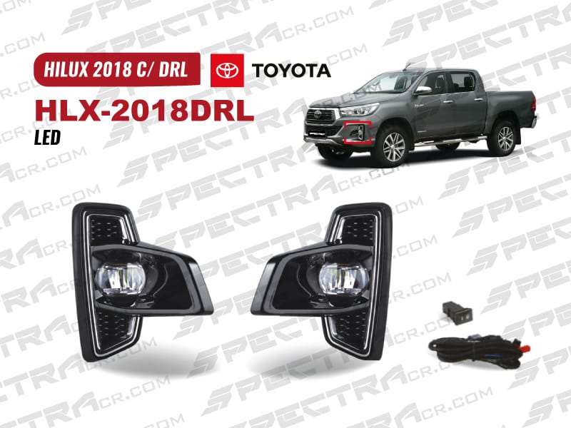 Toyota Hilux - (2018) DRL - LED