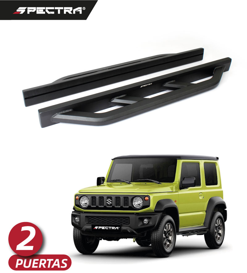 Estribos de aluminio para Suzuki Jimny 2 puertas (2019+)