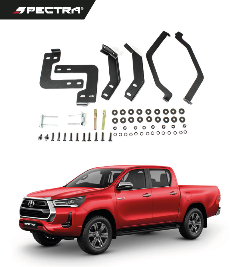 Platinas para mataburros Toyota Hilux (2021+)