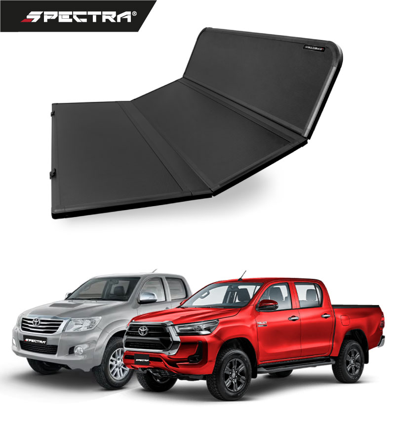 Tapa dura trifold para Toyota Hilux (2005-2026)