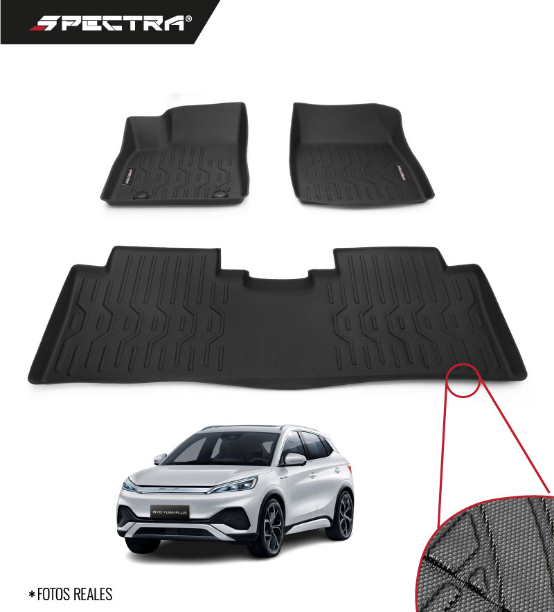BYD Yuan Plus (2022+) Textura Antideslizante