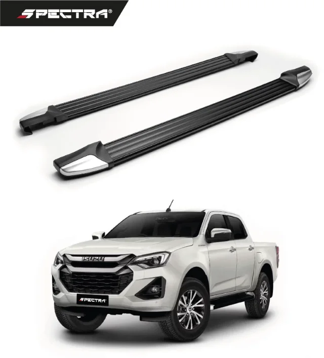 Estribos negros Isuzu DMAX (2021+)