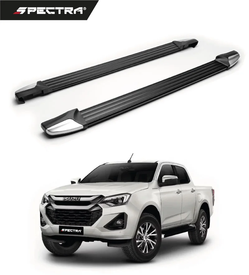 Estribos negros Isuzu DMAX (2021+)